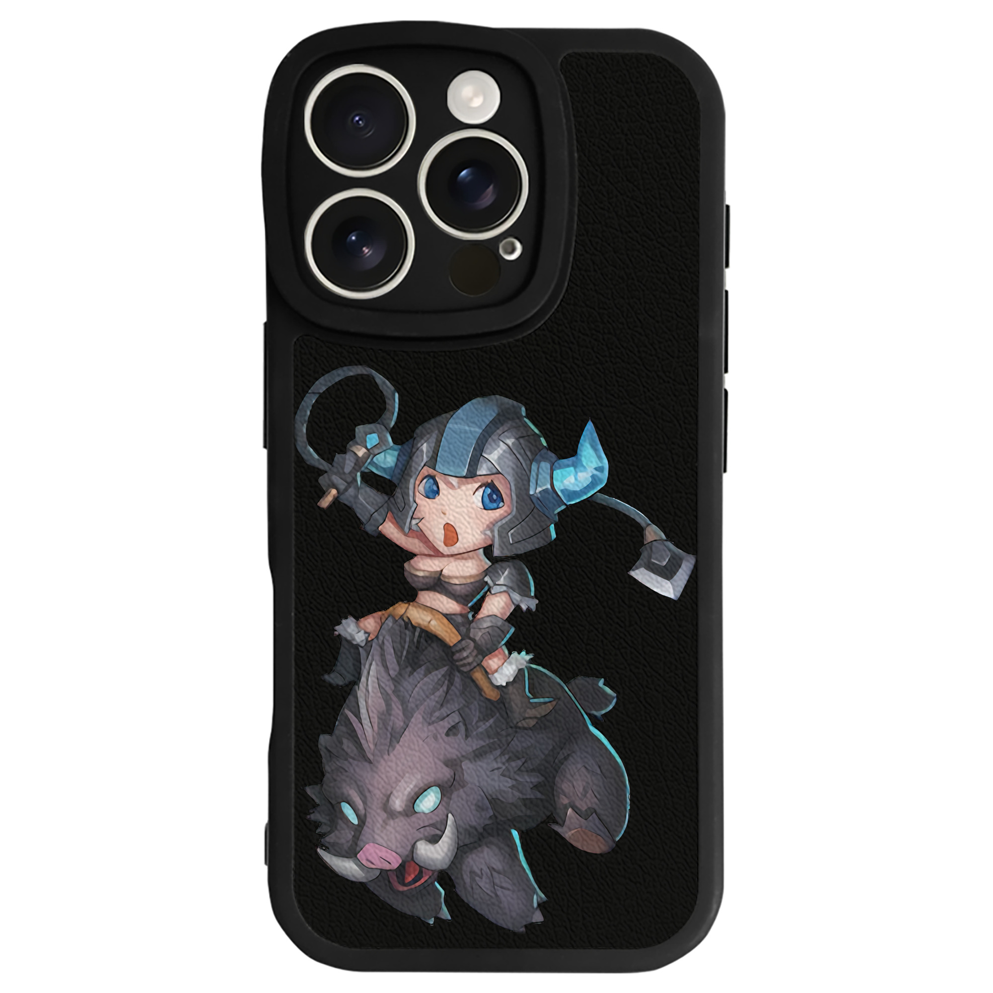リーグ・オブ・レジェンド League of Legends LOL 【iPhone 16シリーズ対応】シリコンスマホケース（レザー調） 材質：シリコン